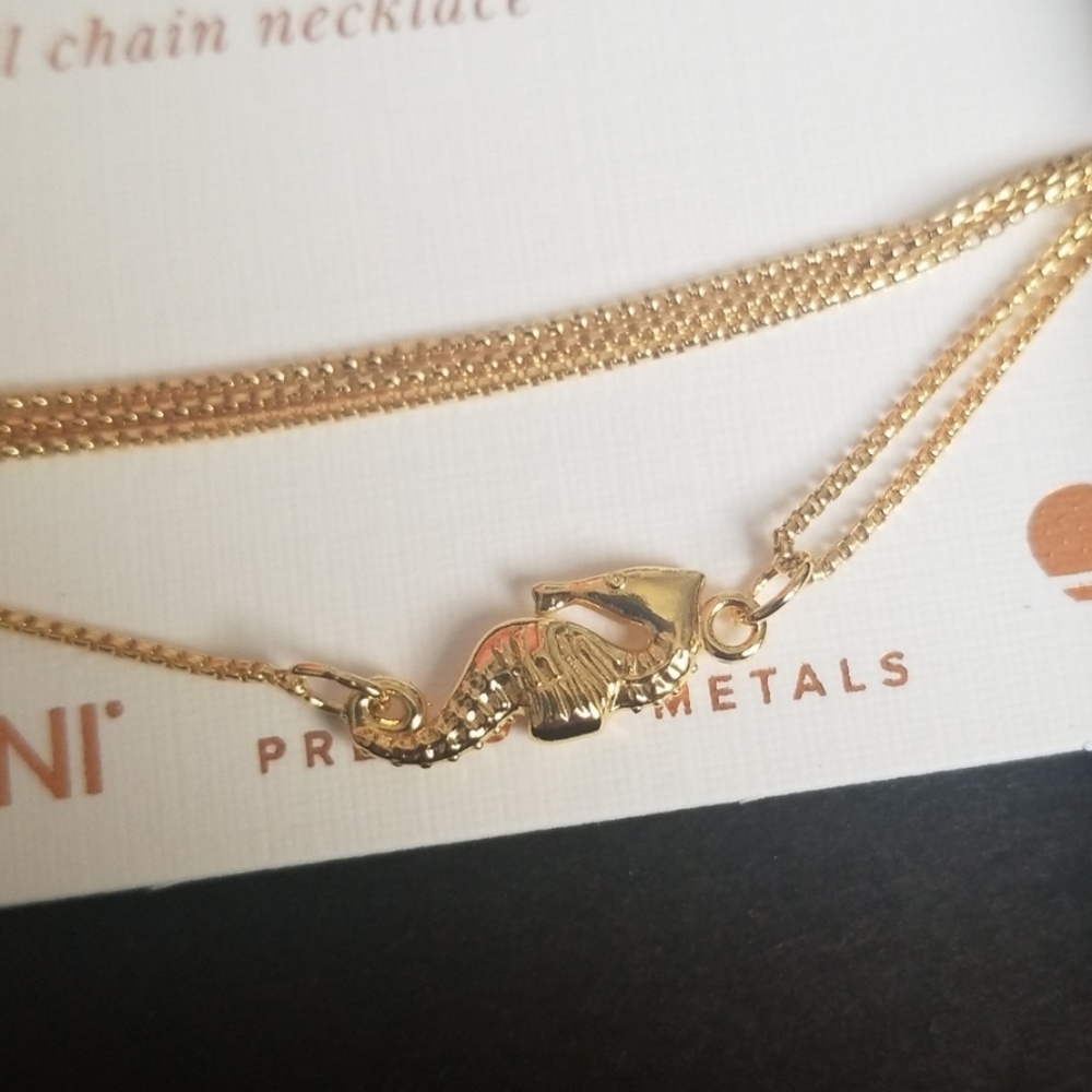 Alex and Ani Seahorse Necklace